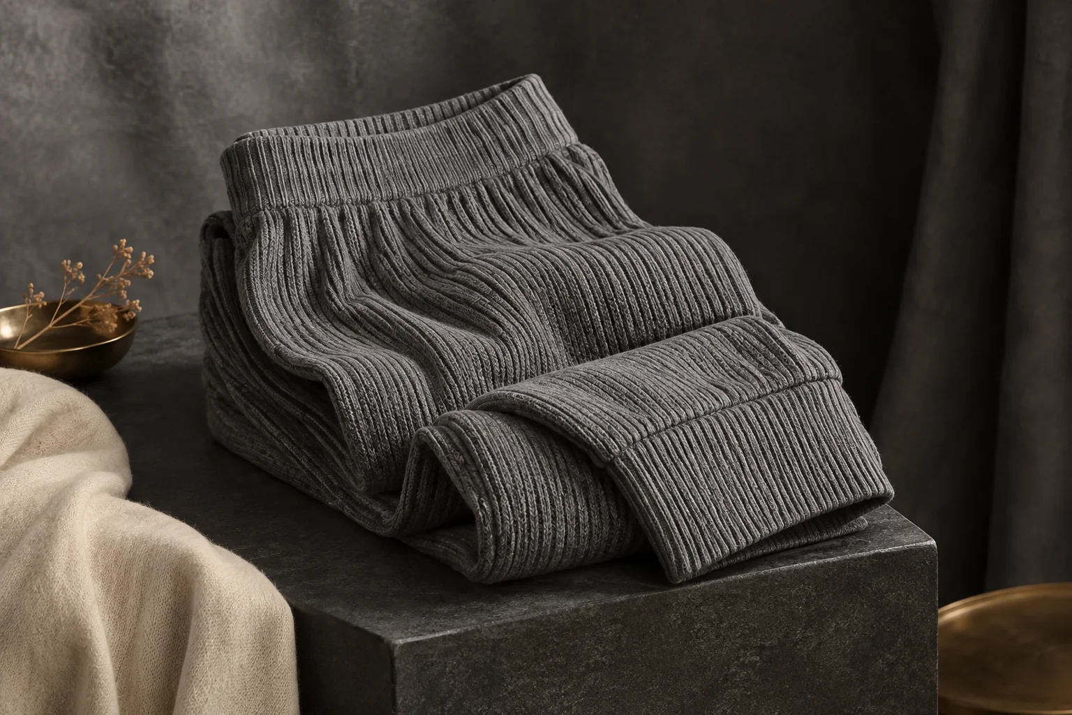 Ilustrasi CB Star Knit Pants untuk Kombinasi Rajut yang Ringan untuk jurnal BAYAR77