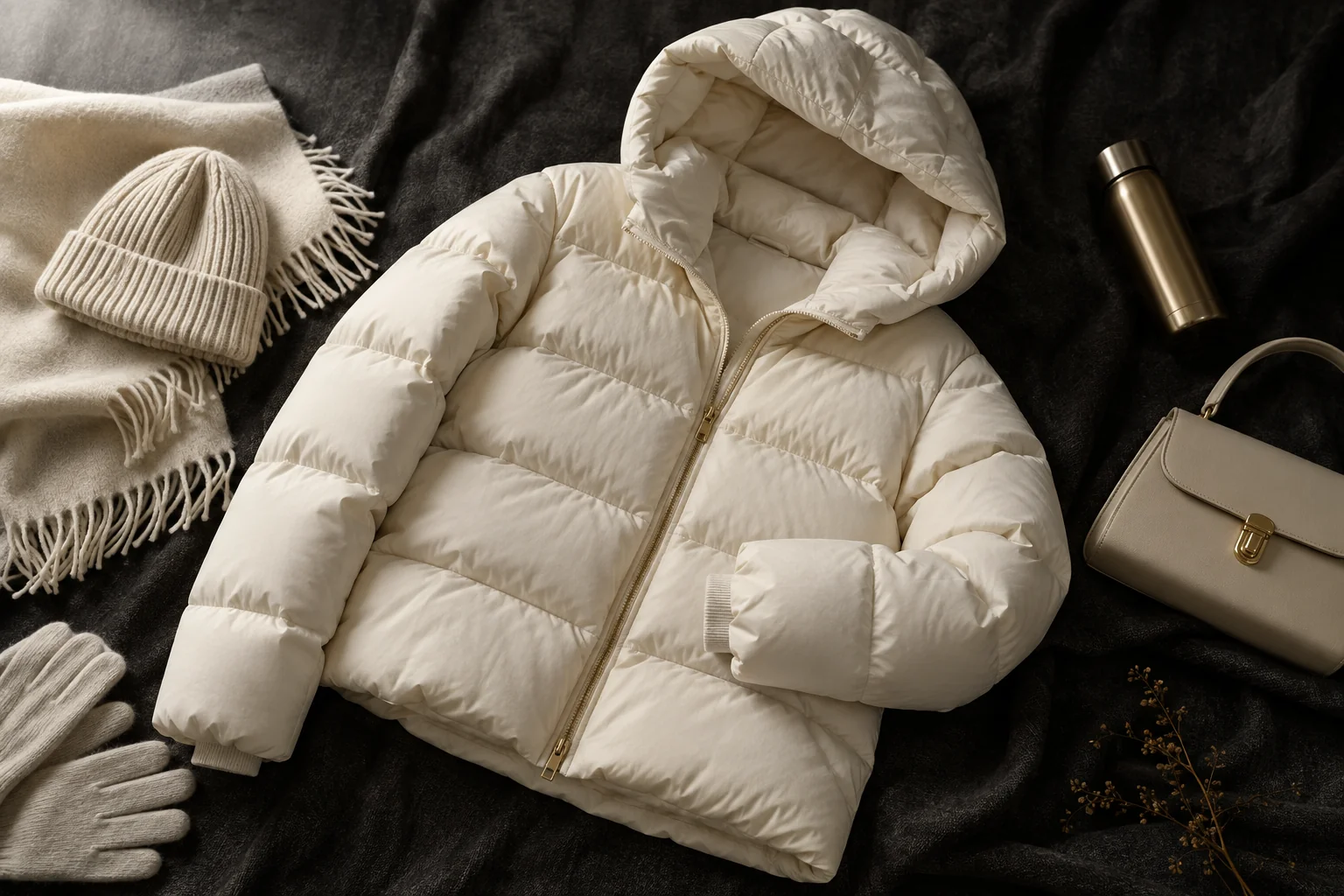 Ilustrasi Hooded Down Jacket: Menyeimbangkan Volume Jaket untuk jurnal BAYAR77