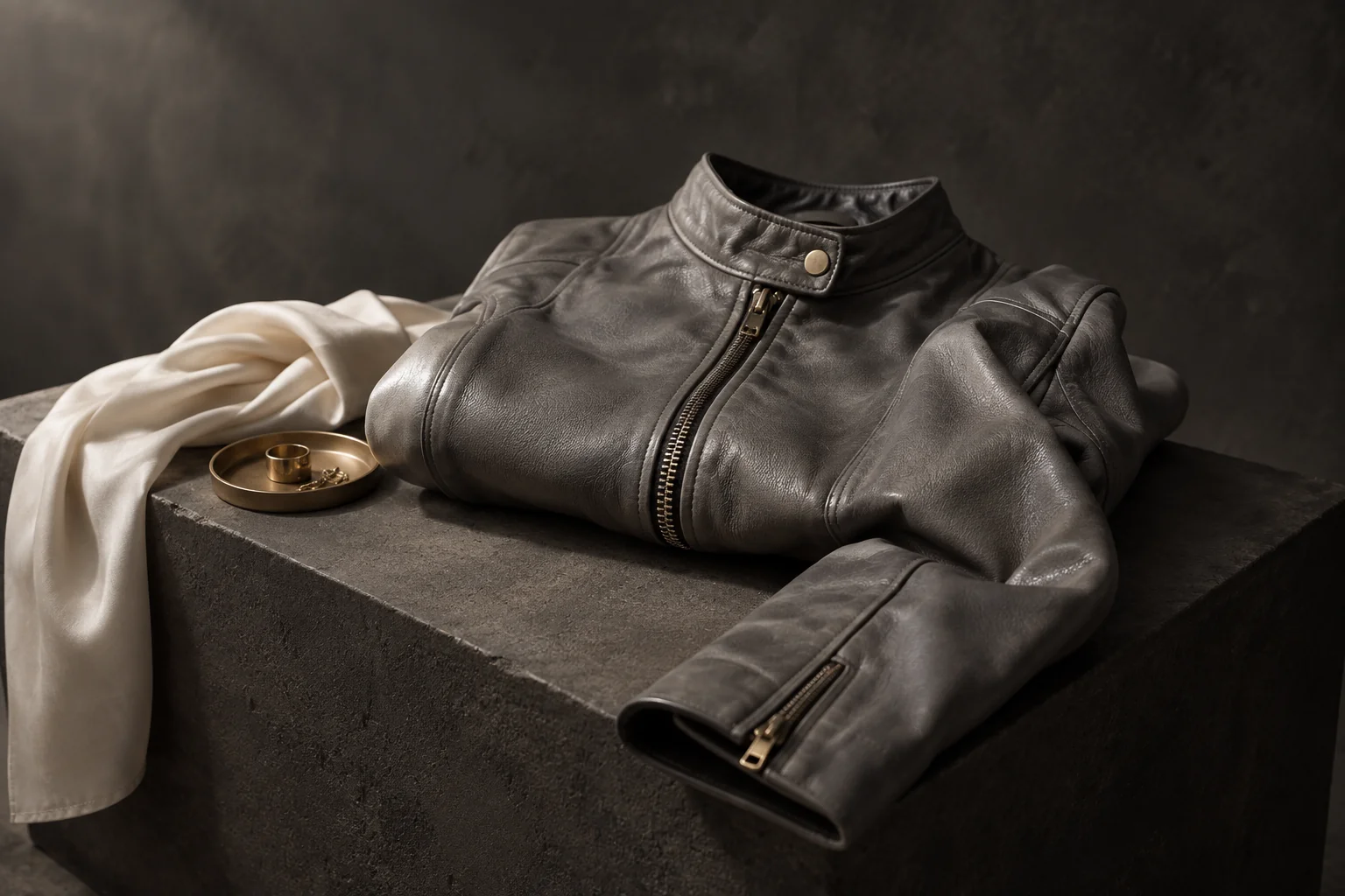 Ilustrasi Shrunken Leather Jacket: Membaca Panjang Jaket Pendek untuk jurnal BAYAR77